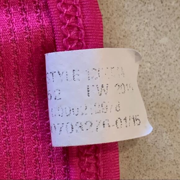 Under Armour Hot Pink Racerback High Low Workout Tank - Picture 6 of 9